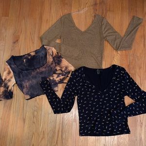 Knit long sleeve bundle (3)